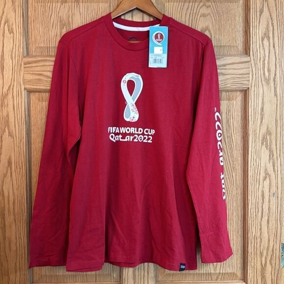 FIFA World Cup Qatar 2022 Long SLeeve Tee *NEW* - Picture 8 of 11